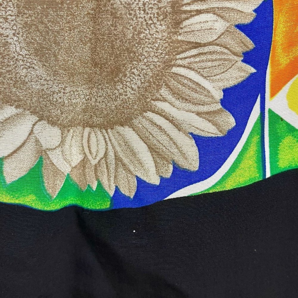 KC Spencer Multicolor Long Sleeve Dress Geometric and Sunflower Patterns Size M - Picture 6 of 14